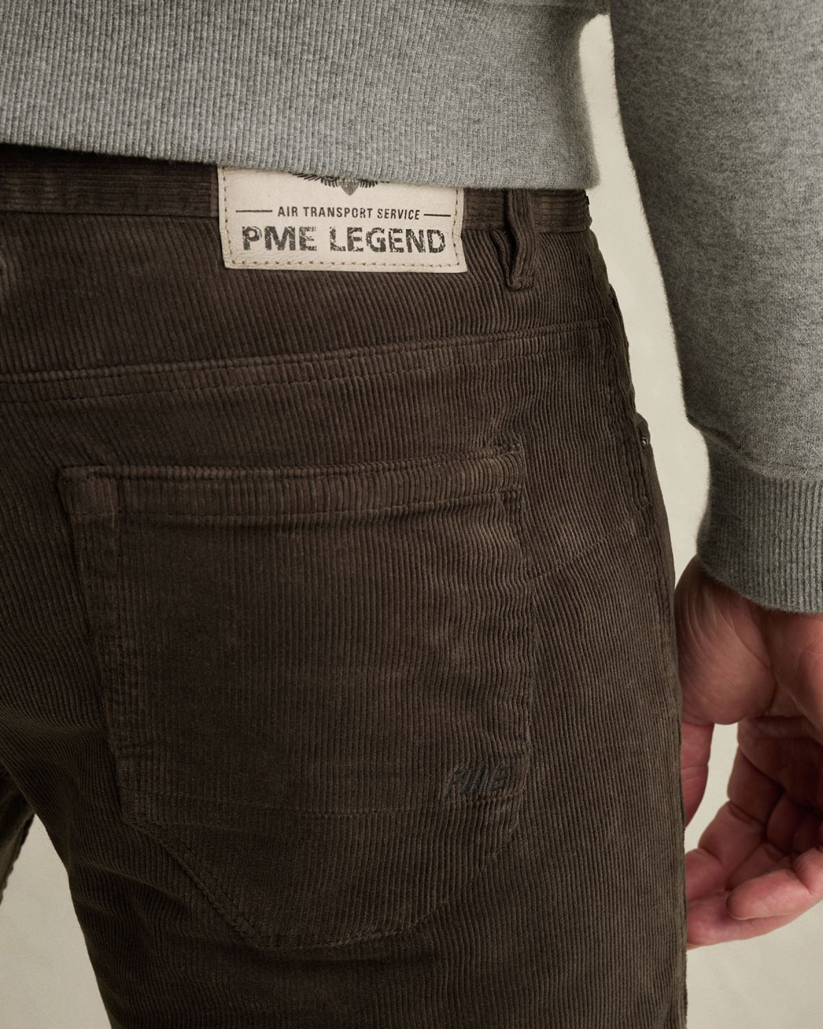 Брюки PME Legend NIGHTFLIGHT тёмно-серые артикул PTR2610648-9160