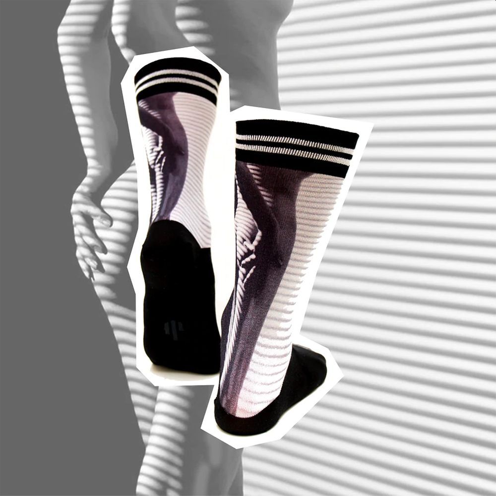 Носки с принтом Sock my bum