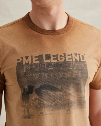 Футболка PME Legend с принтом разноцветная артикул PTSS2602555-8127