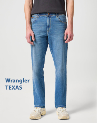 Мужские джинсы Wrangler TEXAS голубые